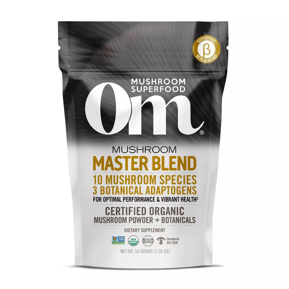 Om Mushroom Master Blend Superfood Powder, 54 Grms